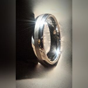 Size 11 Tungsten Carbide Wedding Band